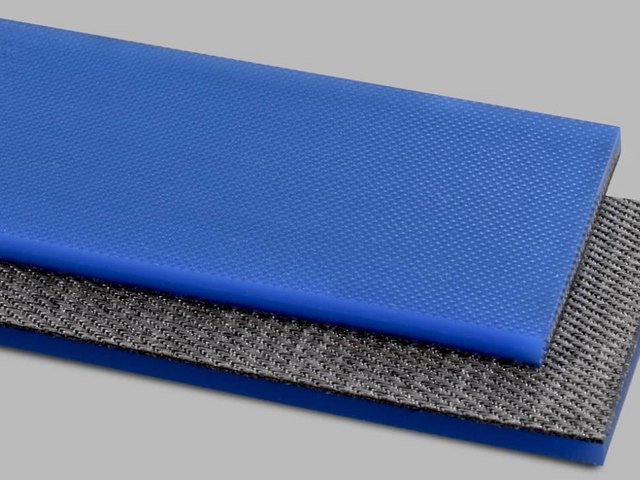 Blue PU conveyor belt